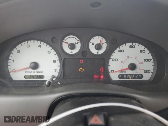 2004 Ford Ranger XL with VIN 1FTYR10U54PA03412, listed as a Copart auction lot 51475185 with 247,688 mi miles and Clean Title. Bid and sale history available at DreamBid. Image 9.