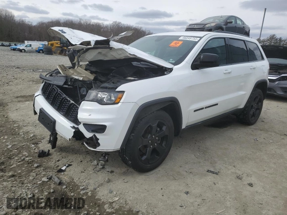2020 Jeep Grand Cherokee Altitude with VIN 1C4RJFAG5LC126408, listed as a Copart auction lot 46049755 with 37,032 mi miles and Salvage Title. Bid and sale history available at carsss.com. Image 1.