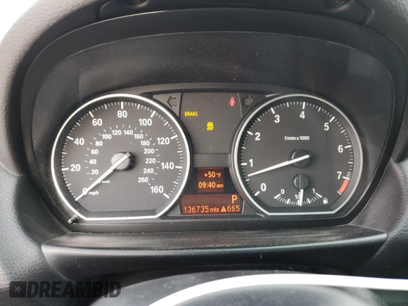 2012 BMW 1 Series 128i с VIN WBAUP9C52CVL91861, выставлен на аукционе Copart как лот 83647764 с пробегом 136 735 миль миль и Списание • Salvage title. История ставок и продаж доступна на DreamBid. Изображение 9.