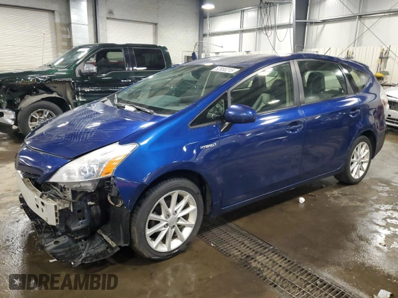 2012 Toyota Prius Two with VIN JTDZN3EU4C3167406, listed as a Copart auction lot 52955215 with 229,836 mi miles and Salvage Title. Bid and sale history available at DreamBid. Image 1.