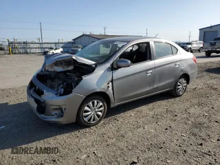 2017 Mitsubishi Mirage ES with VIN ML32F3FJ9HHF06017, listed as a Copart auction lot 54145915 with 80,244 mi miles and Salvage title. Bid and sale history available at DreamBid. Image 1.