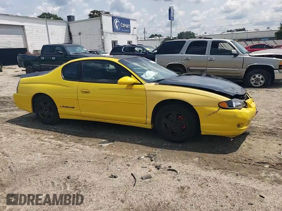 2002 Chevrolet Monte Carlo LS with VIN 2G1WW15E129304006, listed as a Copart auction lot 65516224 with 217,567 mi miles and Salvage Title. Bid and sale history available at carsss.com. Image 10.