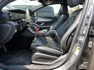 2019 Mercedes-Benz E 63 S AMG with VIN WDDZF8KB2KA689531, listed as a Copart auction lot 58630144 with 56,796 mi miles and Salvage Title. Bid and sale history available at DreamBid. Image 7.