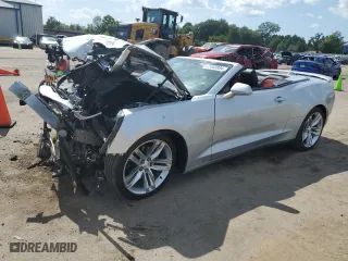 2016 Chevrolet Camaro 2LT with VIN 1G1FD3DS1G0161231, listed as a Copart auction lot 65460884 with 0 mi miles and Salvage Title. Bid and sale history available at carsss.com. Image 1.