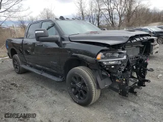 2024 Ram 2500 Laramie with VIN 3C6UR5FJ1RG103271, listed as a Copart auction lot 51228295 with 7,930 mi miles and Salvage Title. Bid and sale history available at carsss.com. Image 4.