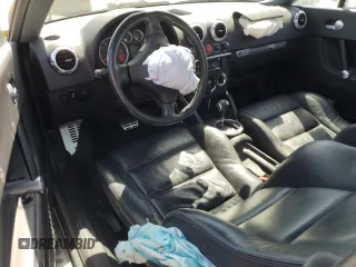 2005 Audi TT with VIN TRUSC28N451013207, listed as a Copart auction lot 55395294 with 43,365 mi miles and Salvage title. Bid and sale history available at DreamBid. Image 8.
