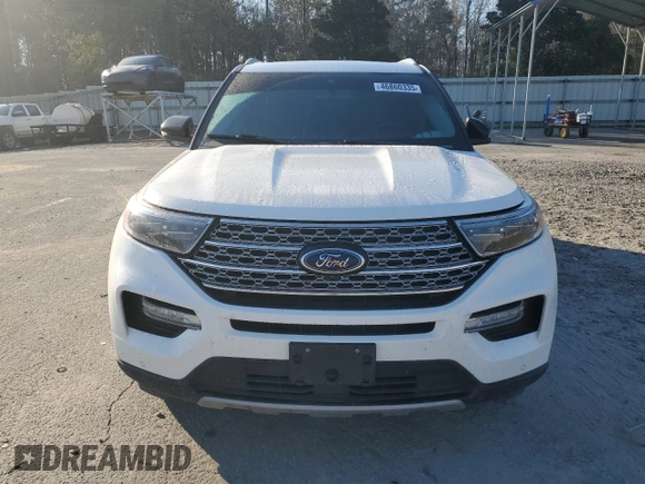 2020 Ford Explorer Limited with VIN 1FMSK7FH7LGD12624, listed as a Copart auction lot 46860335 with 58,071 mi miles and Salvage Title. Bid and sale history available at carsss.com. Image 5.