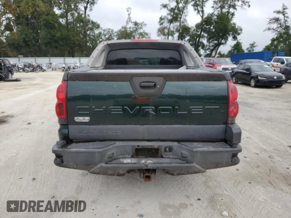 2003 Chevrolet Avalanche with VIN 3GNEK13T83G160677, listed as a Copart auction lot 79468734 with Not Provided miles and Clean Title. Bid and sale history available at DreamBid. Image 6.