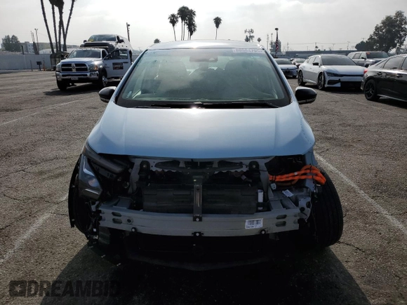 2023 Chevrolet Bolt EV 2LT with VIN 1G1FX6S04P4122510, listed as a Copart auction lot 60584705 with 12,291 mi miles and Salvage title. Bid and sale history available at DreamBid. Image 5.