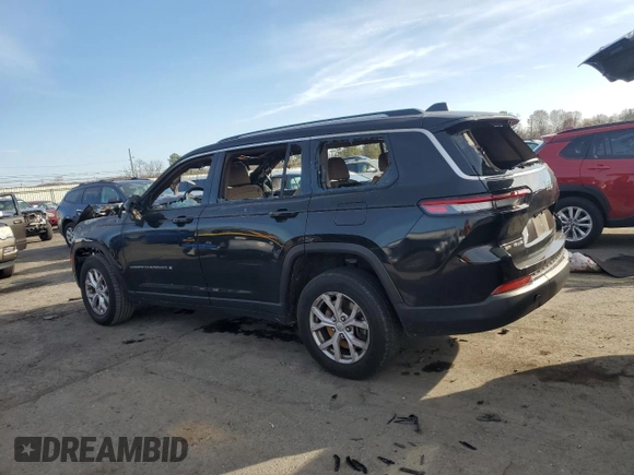 2022 Jeep Grand Cherokee Limited с VIN 1C4RJKBG0N8604666, выставлен на аукционе Copart как лот 81702224 с пробегом Не указан миль и Списание • Salvage title. История ставок и продаж доступна на DreamBid. Изображение 2.