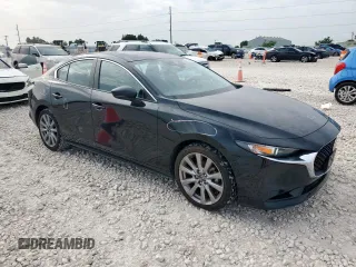 2021 Mazda 3 Preferred with VIN JM1BPACL6M1331486, listed as a Copart auction lot 60196775 with 67,682 mi miles and Salvage title. Bid and sale history available at DreamBid. Image 4.
