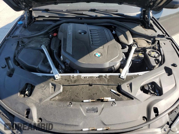 2022 BMW 8 Series 840i with VIN WBADZ2C08NCJ12305, listed as a Copart auction lot 72503114 with 26,817 mi miles and Salvage Title. Bid and sale history available at carsss.com. Image 12.
