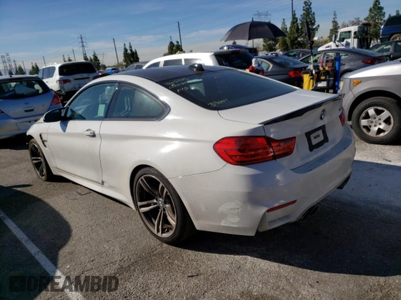 2017 BMW M4 with VIN WBS3R9C51HK709866, listed as a Copart auction lot 40858583 with 50,177 mi miles. Bid and sale history available at carsss.com. Image 2.