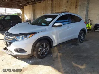 2022 Honda HR-V EX with VIN 3CZRU6H54NM771946, listed as a IAAI auction lot 41668430 with 29,102 mi miles. Bid and sale history available at carsss.com. Image 2.