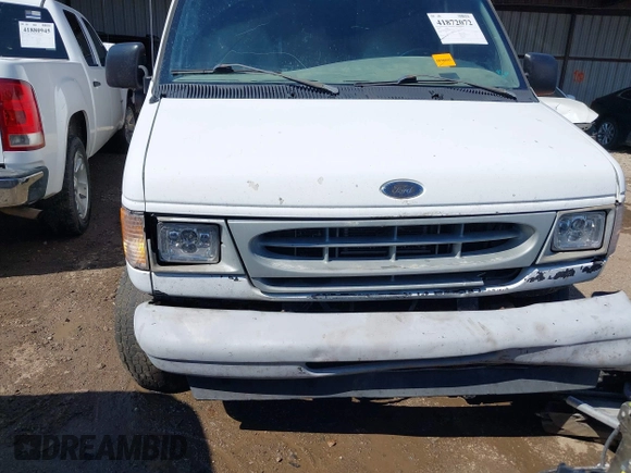 2001 Ford Econoline Cargo with VIN 1FTNE24L11HA65062, listed as a IAAI auction lot 41872072 with 456,684 mi miles and . Bid and sale history available at DreamBid. Image 6.
