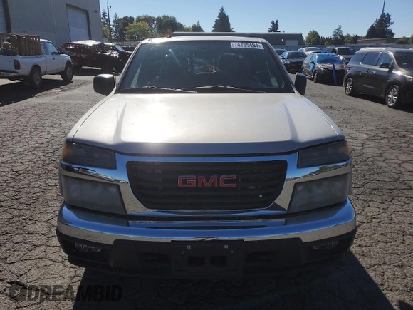 2006 GMC Canyon SLE2 with VIN 1GTDS136568130013, listed as a Copart auction lot 74765494 with 193,125 mi miles and Salvage Title. Bid and sale history available at carsss.com. Image 5.
