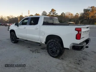 2020 Chevrolet Silverado 1500 LTZ with VIN 1GCUYGEL5LZ101671, listed as a Copart auction lot 41624055 with Not Provided miles and Salvage Title. Bid and sale history available at DreamBid. Image 2.