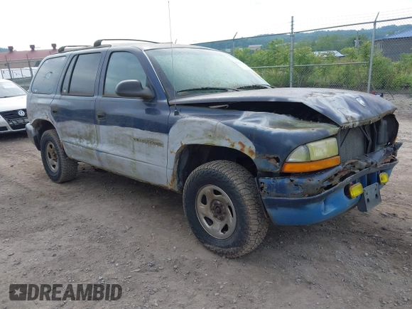 1999 Dodge Durango z VIN 1B4HS28Y0XF665181, wystawiony jako IAAI lot #42381349 z przebiegiem Nie podano mil oraz . Historia ofert i sprzedaży dostępna na DreamBid. Obrazek 1.