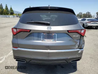 2024 Acura MDX Technology with VIN 5J8YD9H43RL004933, listed as a Copart auction lot 56544625 with 1,870 mi miles and Salvage title. Bid and sale history available at DreamBid. Image 6.