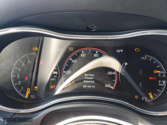 2022 Jeep Grand Cherokee WK Limited with VIN 1C4RJFBG6NC110459, listed as a Copart auction lot 47528865 with 86,149 mi miles and Non Repairable. Bid and sale history available at carsss.com. Image 9.