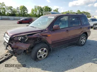 2008 Honda Pilot EX-L z VIN 5FNYF28598B010374, wystawiony jako Copart lot #53845375 z przebiegiem 263 249 mil mil oraz Szkoda całkowita • Salvage title. Historia ofert i sprzedaży dostępna na DreamBid. Obrazek 1.