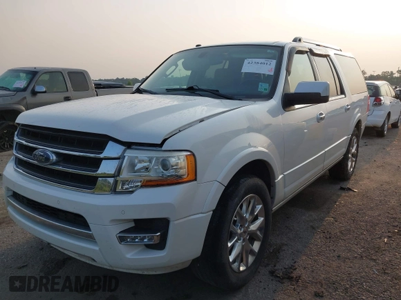 2017 Ford Expedition Max Limited with VIN 1FMJK1KT4HEA76794, listed as a IAAI auction lot 42384012 with 110,563 mi miles and . Bid and sale history available at DreamBid. Image 17.