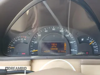 2001 Mercedes-Benz C 320 with VIN WDBRF64J31F021286, listed as a Copart auction lot 54145865 with 189,930 mi miles and Salvage Title. Bid and sale history available at DreamBid. Image 9.