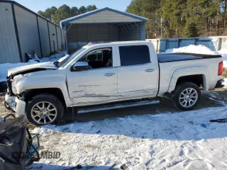 2015 GMC Sierra 1500 Denali with VIN 3GTU2WEJ0FG191875, listed as a Copart auction lot 41699275 with 81,446 mi miles and Salvage Title. Bid and sale history available at carsss.com. Image 1.