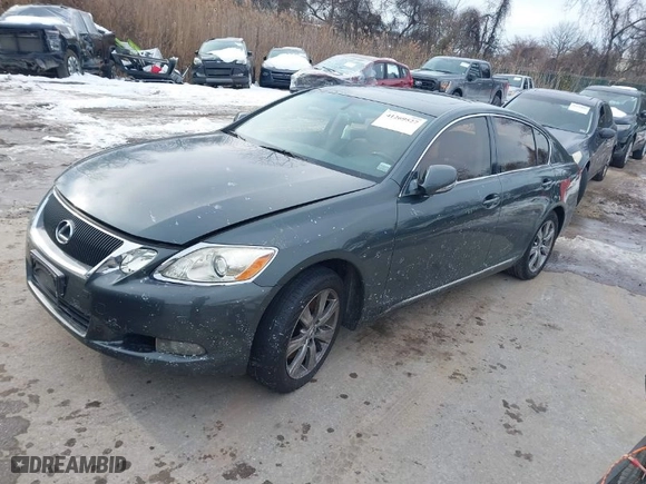 2008 Lexus GS 350 with VIN JTHCE96S780018811, listed as a IAAI auction lot 41269527 with 59,655 mi miles. Bid and sale history available at carsss.com. Image 2.