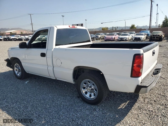 2006 Chevrolet Silverado 1500 Work Truck with VIN 3GCEC14VX6G246762, listed as a Copart auction lot 46645975 with 198,696 mi miles and Salvage Title. Bid and sale history available at carsss.com. Image 2.
