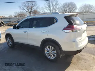 2016 Nissan Rogue SL with VIN 5N1AT2MV7GC779415, listed as a Copart auction lot 46670935 with 177,210 mi miles and Salvage Title. Bid and sale history available at DreamBid. Image 2.