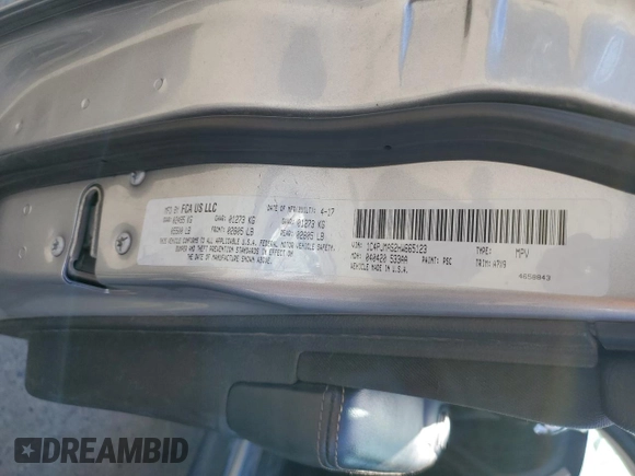 2017 Jeep Cherokee Sport с VIN 1C4PJMAS2HW665123, выставлен на аукционе Copart как лот 51984145 с пробегом 101 494 миль миль и Списание • Salvage title. История ставок и продаж доступна на DreamBid. Изображение 13.
