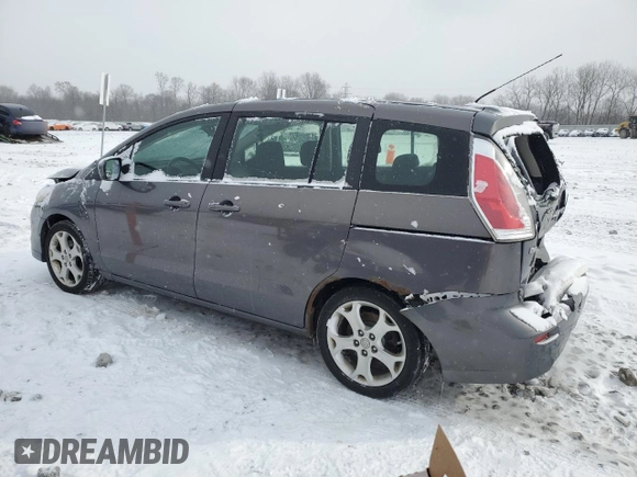 2010 Mazda 5 Sport с VIN JM1CR2W39A0379615, выставлен на аукционе Copart как лот 46092095 с пробегом 120 554 миль миль и Списание • Salvage title. История ставок и продаж доступна на DreamBid. Изображение 2.