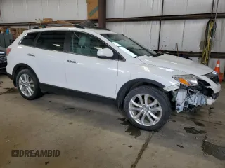 2012 Mazda CX-9 Grand Touring with VIN JM3TB3DA3C0344719, listed as a Copart auction lot 49253825 with 177,564 mi miles and Salvage Title. Bid and sale history available at carsss.com. Image 4.