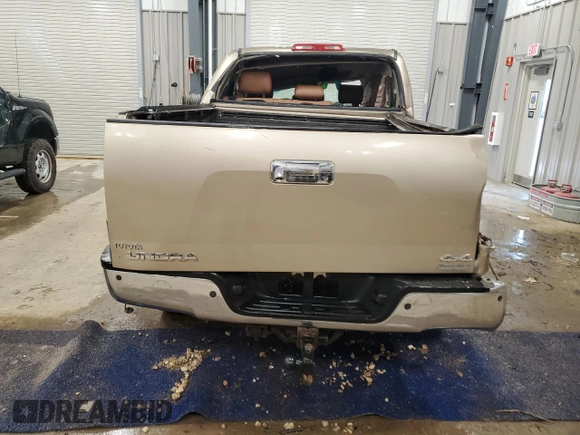 2007 Toyota Tundra Limited z VIN 5TBDV58157S475415, wystawiony jako Copart lot #50748095 z przebiegiem Nie podano mil oraz Czysty tytuł • Clean title. Historia ofert i sprzedaży dostępna na DreamBid. Obrazek 6.