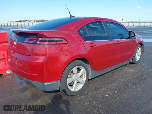2013 Chevrolet Volt with VIN 1G1RA6E45DU143536, listed as a IAAI auction lot 42108457 with 117,142 mi miles and . Bid and sale history available at carsss.com. Image 4.