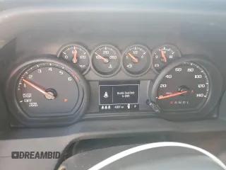 2024 Chevrolet Silverado 1500 Custom with VIN 3GCPABEK5RG222754, listed as a Copart auction lot 53932094 with 4,307 mi miles and Salvage Title. Bid and sale history available at DreamBid. Image 9.