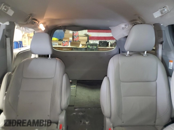 2015 Toyota Sienna Ltd with VIN 5TDDK3DC3FS105560, listed as a Copart auction lot 44848245 with 118,518 mi miles and Salvage Title. Bid and sale history available at carsss.com. Image 10.