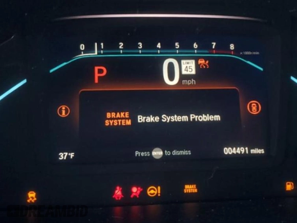 2024 Honda Odyssey EX-L with VIN 5FNRL6H69RB070816, listed as a Copart auction lot 45278975 with 4,491 mi miles and Salvage Title. Bid and sale history available at DreamBid. Image 9.