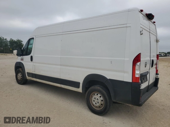 2020 Ram ProMaster Cargo with VIN 3C6TRVDG7LE101787, listed as a Copart auction lot 55619495 with 85,289 mi miles and Clean Title. Bid and sale history available at DreamBid. Image 2.