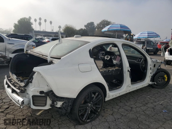 2024 Volvo S60 Plus Black Edition with VIN 7JRH60FHXRG310578, listed as a Copart auction lot 83423344 with Not provided miles and Clean title. Bid and sale history available at DreamBid. Image 3.