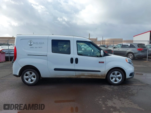 2018 Ram ProMaster City Cargo Van Tradesman SLT with VIN ZFBERFBB2J6K01610, listed as a IAAI auction lot 41446401 with 64,880 mi miles. Bid and sale history available at carsss.com. Image 13.