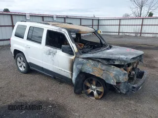 2016 Jeep Patriot High Altitude Edition with VIN 1C4NJRFB2GD668417, listed as a IAAI auction lot 41895058 with Not Provided miles. Bid and sale history available at carsss.com. Image 1.
