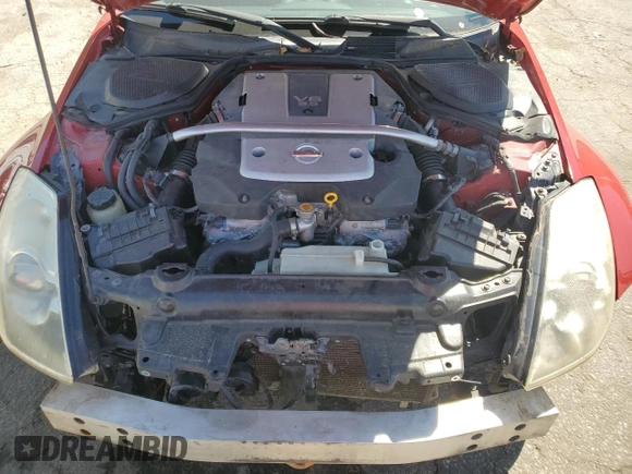 2008 Nissan 350Z Grand Touring with VIN JN1BZ34E98M752731, listed as a Copart auction lot 53209795 with 119,951 mi miles and Salvage Title. Bid and sale history available at carsss.com. Image 11.
