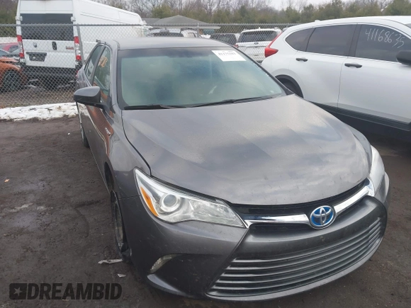 2017 Toyota Camry Hybrid LE with VIN 4T1BD1FK9HU219485, listed as a IAAI auction lot 41175183 with 147,190 mi miles. Bid and sale history available at carsss.com. Image 1.