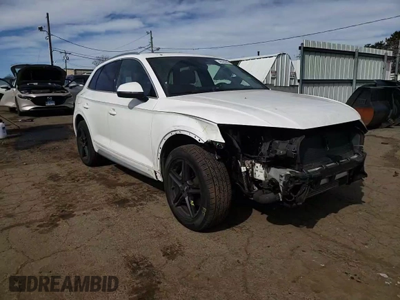 2018 Audi Q5 Premium Plus with VIN WA1BNAFYXJ2183307, listed as a Copart auction lot 48328035 with 0 mi miles and Salvage Title. Bid and sale history available at carsss.com. Image 11.