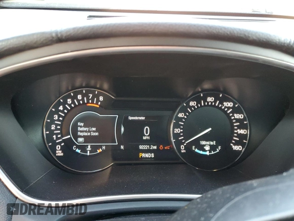 2017 Lincoln MKX Premiere with VIN 2LMPJ6JR6HBL34006, listed as a Copart auction lot 81306204 with 92,221 mi miles and Salvage Title. Bid and sale history available at carsss.com. Image 9.