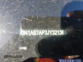 2018 Nissan Sentra S z VIN 3N1AB7AP3JY321365, wystawiony jako Copart lot #48216145 z przebiegiem Nie podano mil oraz Szkoda całkowita • Salvage title. Historia ofert i sprzedaży dostępna na DreamBid. Obrazek 14.
