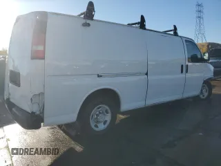 2011 Chevrolet Express Cargo Van with VIN 1GCZGUCG1B1111849, listed as a Copart auction lot 78073424 with Not Provided miles and Salvage Title. Bid and sale history available at carsss.com. Image 3.