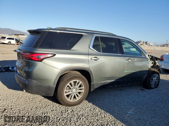 2022 Chevrolet Traverse LT Leather with VIN 1GNERHKW2NJ122329, listed as a Copart auction lot 46327505 with 54,110 mi miles and Salvage Title. Bid and sale history available at carsss.com. Image 3.